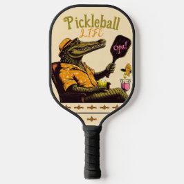 Crocodile Pink Drink Pickleball Paddel Schläger