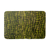 Crocodile Print Badematte (Vorderseite)