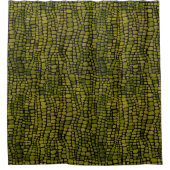 Crocodile Print Duschvorhang (Vorderseite)