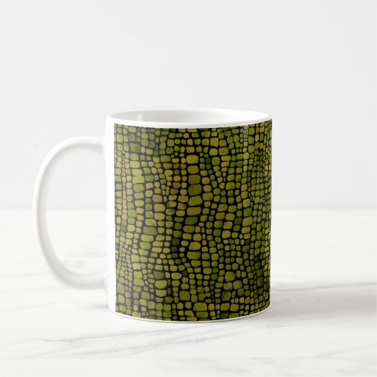 Crocodile Print Kaffeetasse (Links)