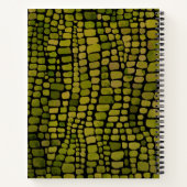 Crocodile Print Notizblock (Rückseite)