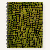 Crocodile Print Notizblock (Vorderseite)
