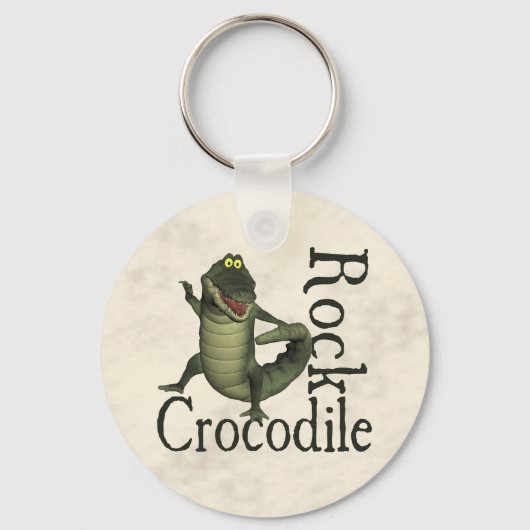 Crocodile Rock Schlüsselanhänger (Vorderseite)
