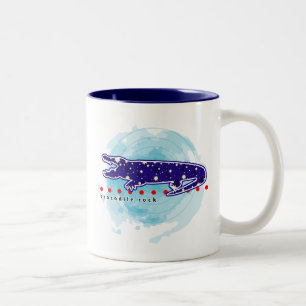 Crocodile Rock Zweifarbige Tasse