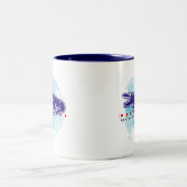 Crocodile Rock Zweifarbige Tasse (Mittel)