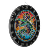 Crocodile-See im Visier Dartscheibe (Vorderseite Links)