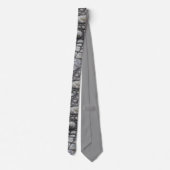 Crocodile Skin Image All-Over-Print Neck Tie Krawatte (Rückseite)