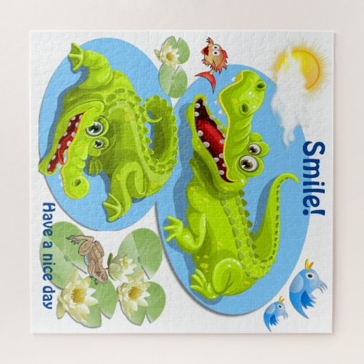 Crocodile Smile Puzzle (Horizontal)