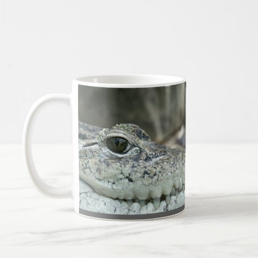 Crocodile Smile Tasse (Links)