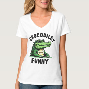 Crocodile T - Shirt zum Augenfang - Funny Krocodil