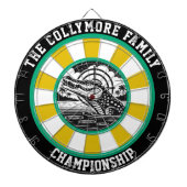 Crocodile Target Lake Arkade Dartscheibe (vorne)