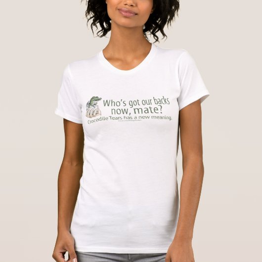 crocodile_tears_zazzle T-Shirt (Vorderseite)