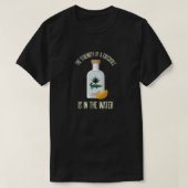 Crocodile Tequila Flaschenwürmer Witziges Sprichwo T-Shirt (Design vorne)
