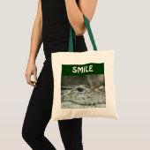 Crocodile Tote Bag Tragetasche (Vorderseite (Produkt))