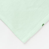 Crocodile Watermelon, Abstraktes Vintages Muster. Fleecedecke (Ecke)