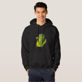 Crocodile With Braces Hoodie (Vorne ganz)