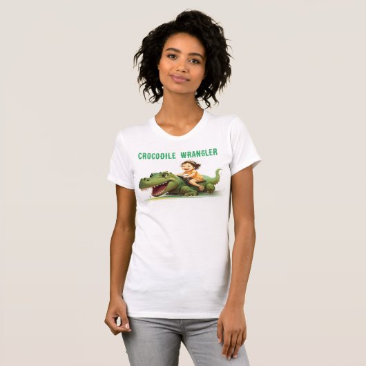 CROCODILE WRANGLER T - SHIRT (Vorne ganz)