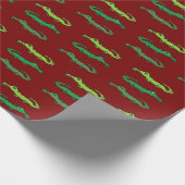 Crocodiles and Alligators Geschenkpapier (Ecke)