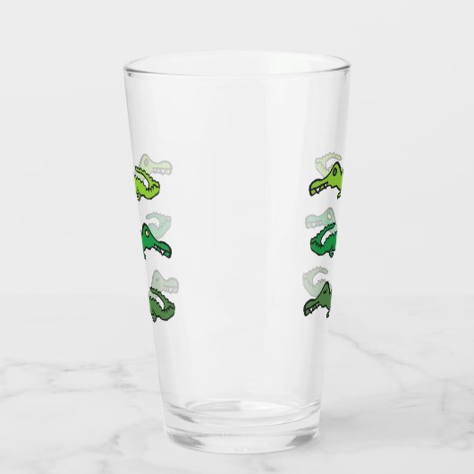 Crocodiles and Alligators Glas (Links)