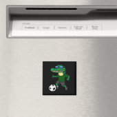 Crocodiles Football _1 Magnet (In Situ (Geschirrspüler))