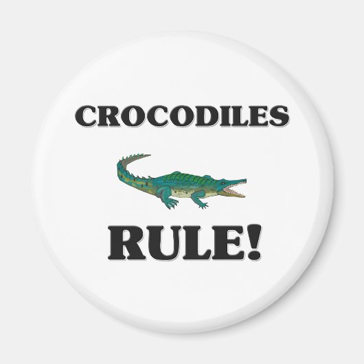 CROCODILES Regel! Magnet (Vorne)