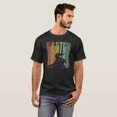 Crocodiles Retro Graphic Funny Oster C T-Shirt (Vorne ganz)