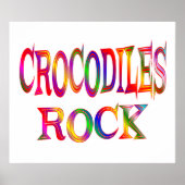 Crocodiles Rock Poster (Vorne)
