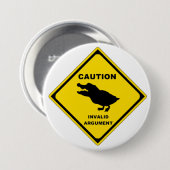 Crocoduck Button (Vorne & Hinten)