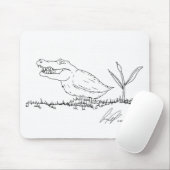 Crocoduck mousepad (Mit Mouse)