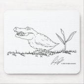 Crocoduck mousepad (Vorne)