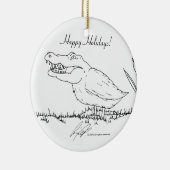 Crocoduck Verzierung Keramikornament (Rechts)