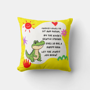 - "Crocos Dream Stream" Kissen
