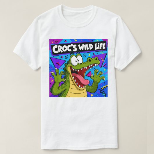 CROC'S WILD LIFE T-Shirt (Design vorne)
