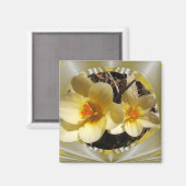 Crocus 20 ~ Magnet (Vorderseite/Rückseite)