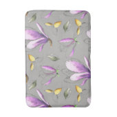 Crocus Blooms Bath Mat Badematte (Vorderseite Vertikal)