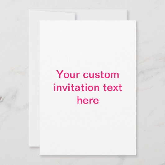 Crocus Blossom - Einladung (Rückseite)