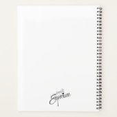 Crocus Blume Aquarellmalerei Planer (Rückseite)