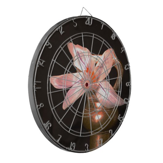 Crocus Blume Dartscheibe (Vorderseite Links)