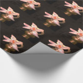 Crocus Blume Geschenkpapier (Ecke)