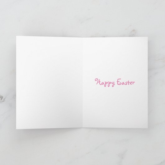 Crocus Blume Happy Oaster Karte (Innenseite)