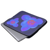 Crocus Blume Hot und Cold Laptop Bag Laptopschutzhülle (Vorne Knopf)
