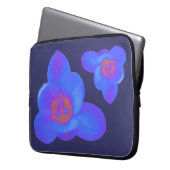 Crocus Blume Hot und Cold Laptop Bag Laptopschutzhülle (Vorderseite Links)