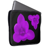 Crocus Blume Lila Laptop Bag Laptopschutzhülle (Vorne Rechts)