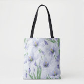 Crocus Blume Tasche (Vorderseite)