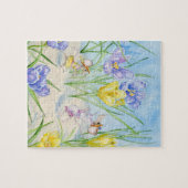 "Crocus Day" 110-Piece Jigsaw Puzzle (Horizontal)