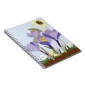 Crocus Fairy House Notebook Notizblock (Rechte Seite)