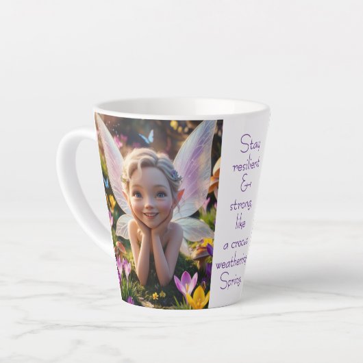 Crocus Fairy Milchtasse (Linke Ecke)