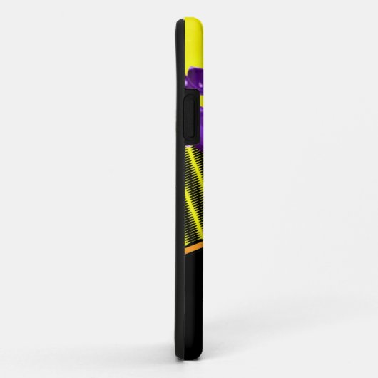 Crocus floral/geometrisch Case-Mate iPhone hülle (Hinten/Rechts)