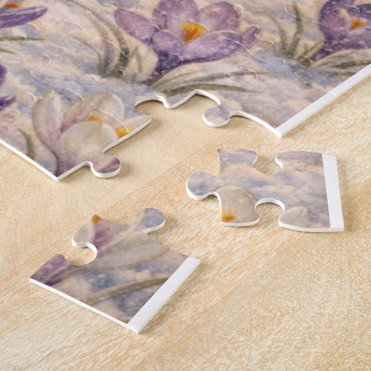 Crocus Flower Fairy Puzzle (Seite)