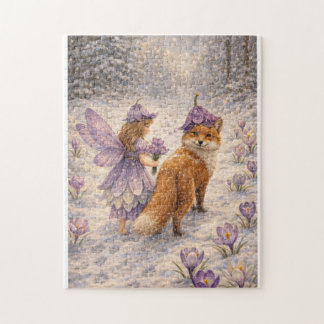 Crocus Flower Fairy Puzzle